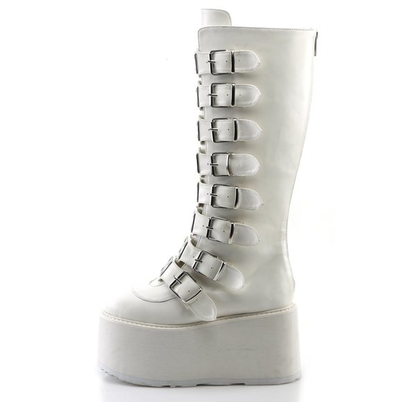 Gothic Platform Knee High Boots - Picture 5 of 5